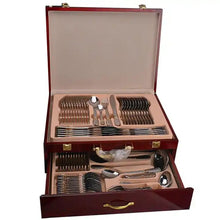 Load image into Gallery viewer, 72 Pieces Designer Cutlery Gift Set
