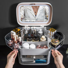 Load image into Gallery viewer, Makeup Organiser With LED Light
