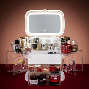Makeup Organiser With LED Light
