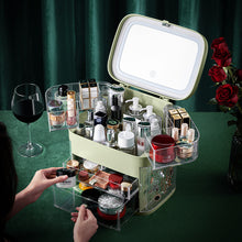 Load image into Gallery viewer, Makeup Organiser With LED Light
