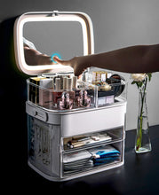 Load image into Gallery viewer, Makeup Organiser With LED Light
