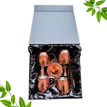 Load image into Gallery viewer, Rose Gold Stainless Steel Moscow Mule Gift Set
