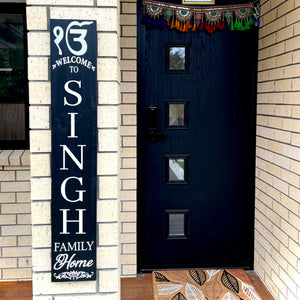 SINGH ENTRY DOOR SIGN