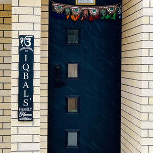 IQBAL'S ENTRY DOOR SIGN