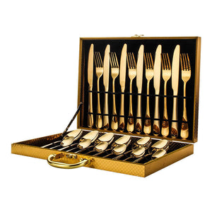 Cutlery Gift Set Gold