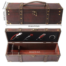 Load image into Gallery viewer, Vintage Wine Gift Box No Alcohol Included
